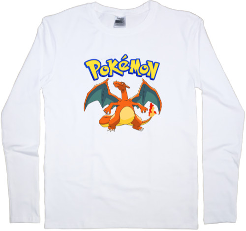 Men's Longsleeve Shirt - Pokemon Charisard - Mfest