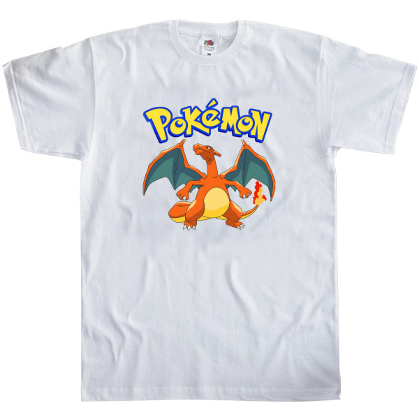 Kids' T-Shirt Fruit of the loom - Pokemon Charisard - Mfest