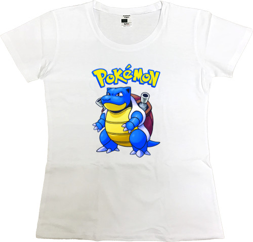 Women's Premium T-Shirt - Pokemon Blastoise - Mfest