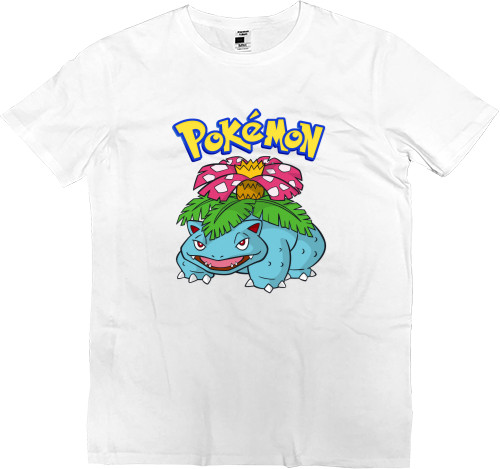 Футболка Преміум Чоловіча - Pokemon Venusaur - Mfest