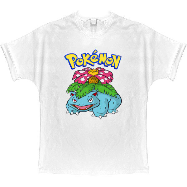 T-shirt Oversize - Pokemon Venusaur - Mfest