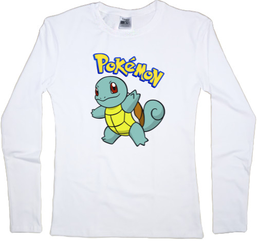 Women's Longsleeve Shirt - Pokemon Squirtle - Mfest