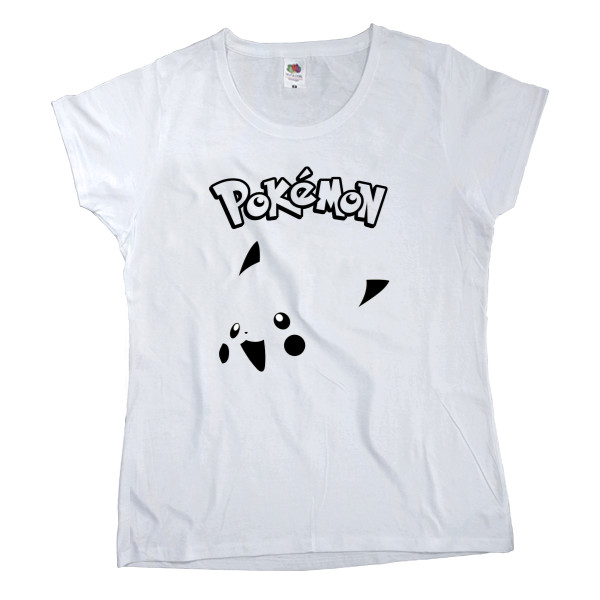 Women's T-shirt Fruit of the loom - Pokemon Pikachu - Mfest