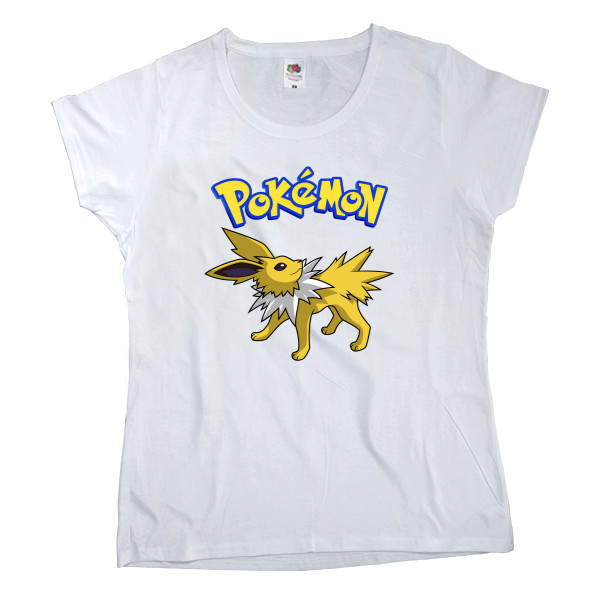 Women's T-shirt Fruit of the loom - Pokemon Jolteon - Mfest