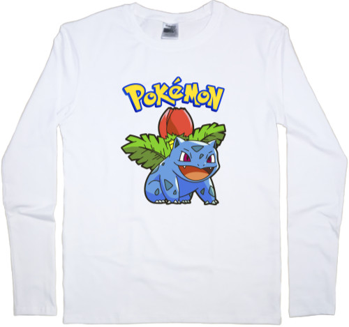 Men's Longsleeve Shirt - Pokemon Ivysaur - Mfest