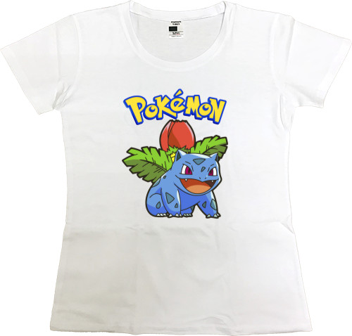 Women's Premium T-Shirt - Pokemon Ivysaur - Mfest