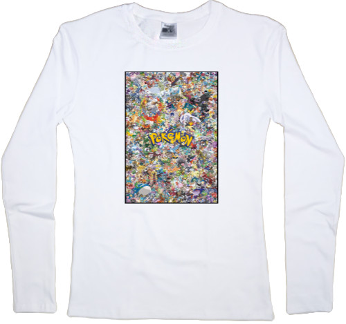 Women's Longsleeve Shirt - Pokemon 3 - Mfest