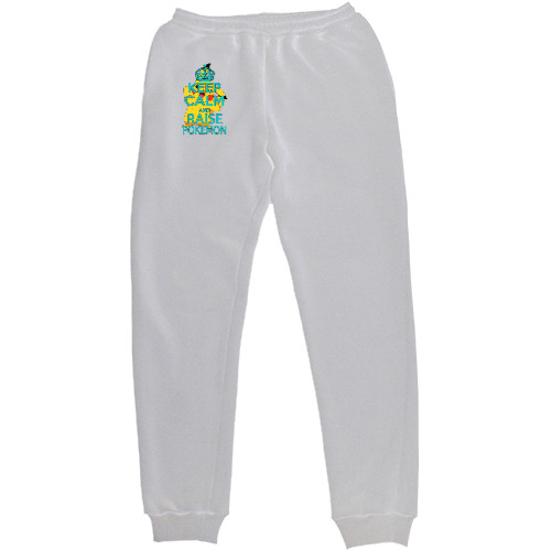 Women's Sweatpants - Keep calm and raise pokemon - Mfest