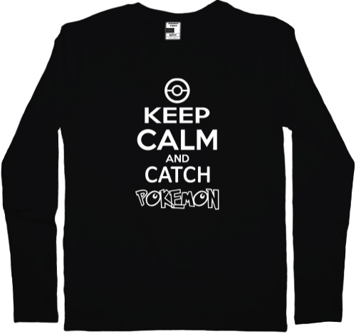 Pokemon Go - Лонгслив Детский - Keep calm and catch pokemon - Mfest