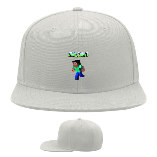 Snapback Baseball Cap - Minecraft Стив - Mfest