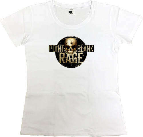 Women's Premium T-Shirt - Point blank 8 - Mfest