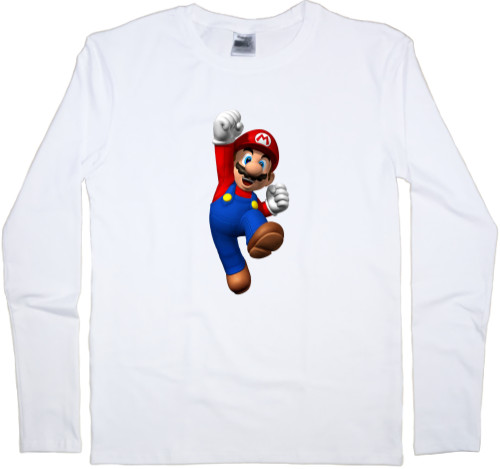 Kids' Longsleeve Shirt - Mario 4 - Mfest