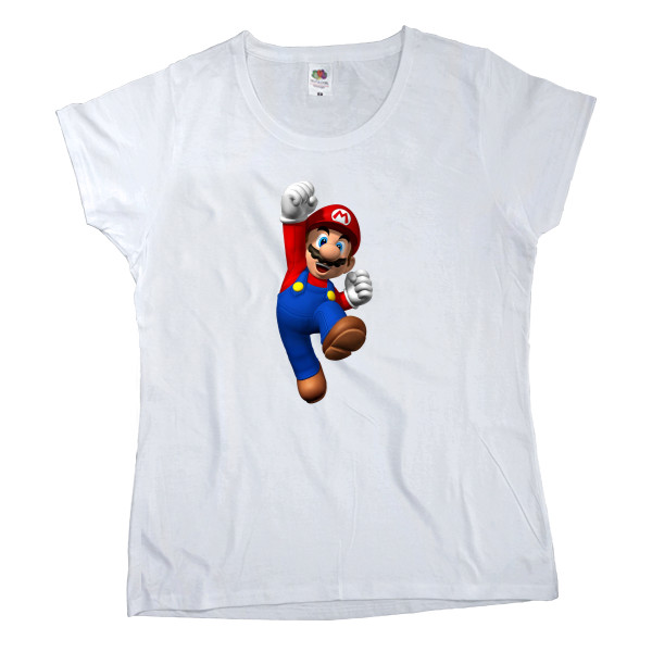 Women's T-shirt Fruit of the loom - Mario 4 - Mfest