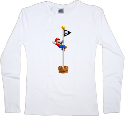 Women's Longsleeve Shirt - Mario 2 - Mfest