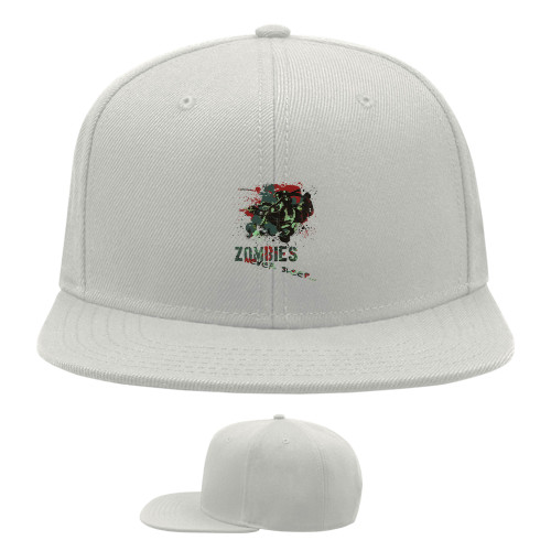 Snapback Baseball Cap - League of legends Zombie Slayers - Mfest