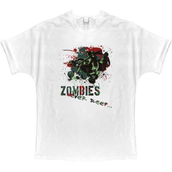 T-shirt Oversize - League of legends Zombie Slayers - Mfest