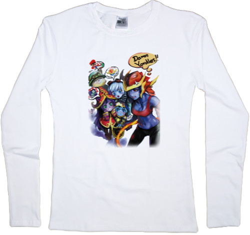 Women's Longsleeve Shirt - League of legends Yordles Squad - Mfest