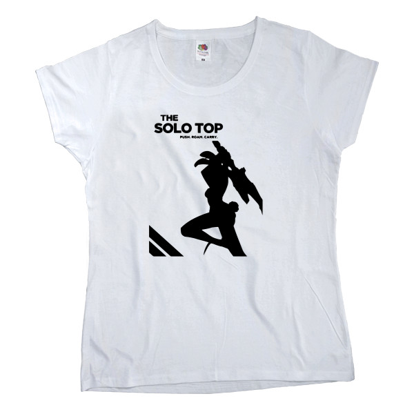 Women's T-shirt Fruit of the loom - League of legends THE TOP LANE - Mfest