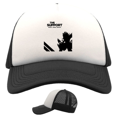 Trucker Cap - League of legends THE SUPPORT - Mfest