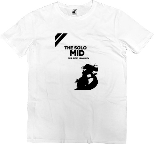 Men’s Premium T-Shirt - League of legends THE SOLO MID - Mfest