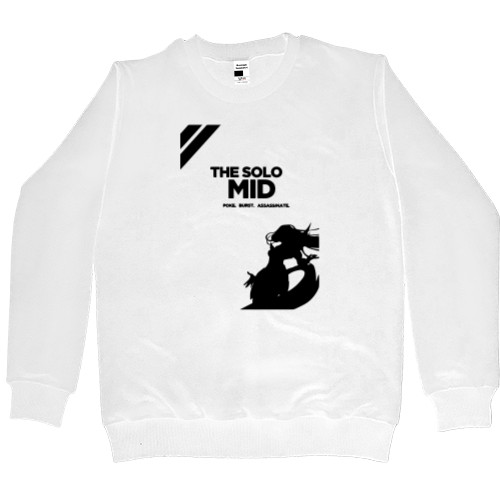 Men’s Premium Sweatshirt - League of legends THE SOLO MID - Mfest