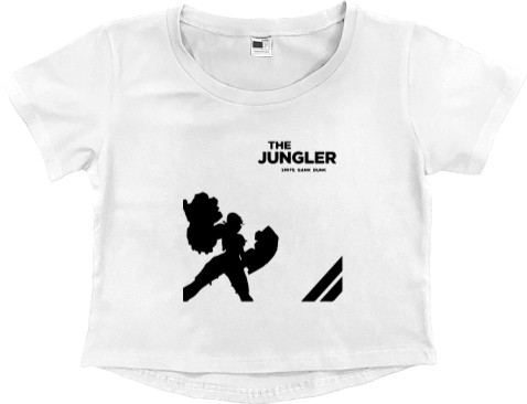 Women's Cropped Premium T-Shirt - League of legends THE JUNGLER - Mfest