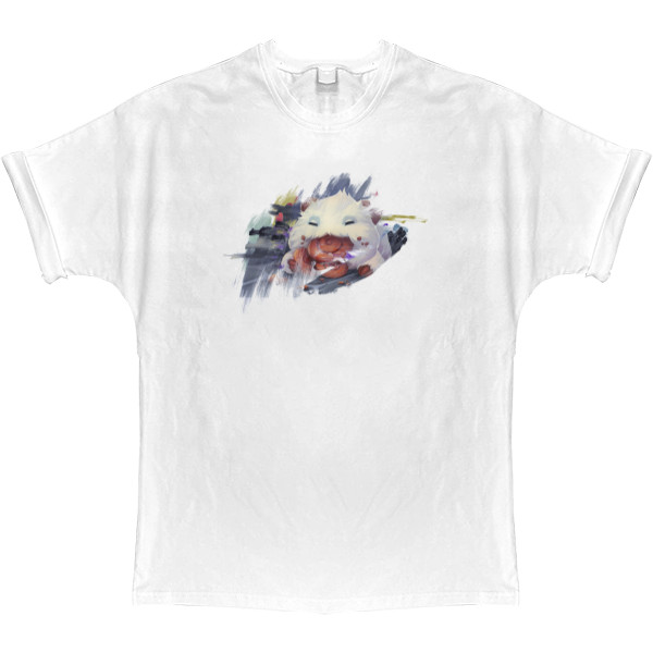 T-shirt Oversize - League of legends Little Poro - Mfest