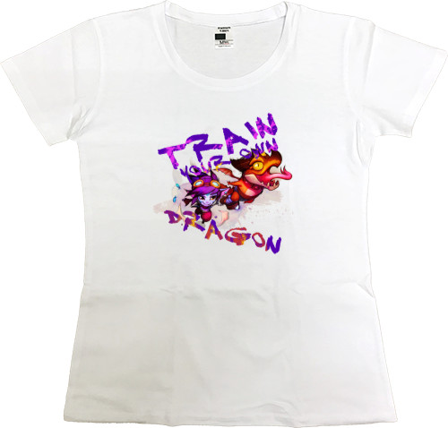 Women's Premium T-Shirt - League of legends Dragon Trainer Tristana - Mfest