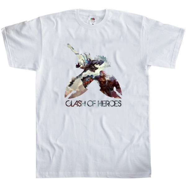 Kids' T-Shirt Fruit of the loom - League of legends Clash of Heroes - Mfest