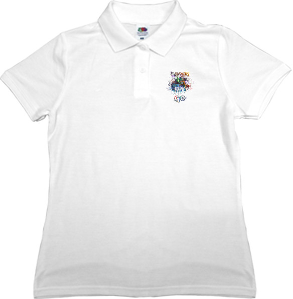 Women's Polo Shirt Fruit of the loom - League of legends Arcade - Mfest