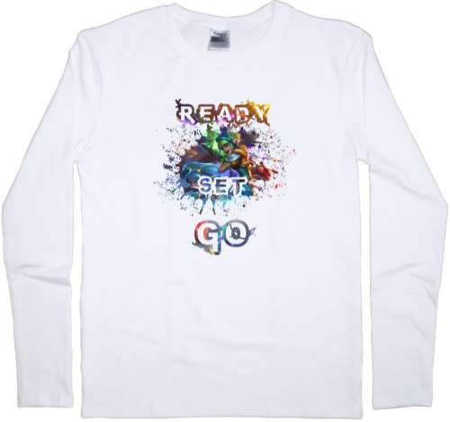 Kids' Longsleeve Shirt - League of legends Arcade - Mfest