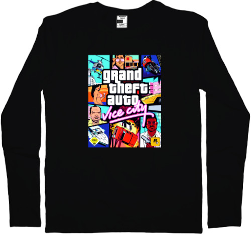 Kids' Longsleeve Shirt - gta vice city 1 - Mfest