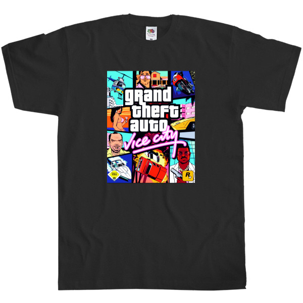 Kids' T-Shirt Fruit of the loom - gta vice city 1 - Mfest