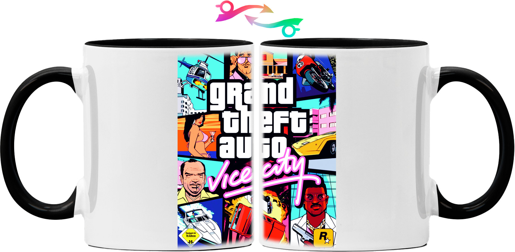 Кружка - gta vice city 1 - Mfest