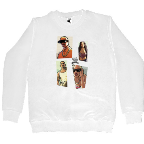 Men’s Premium Sweatshirt - GTA 5 San Andreas 3 - Mfest