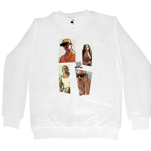 Women's Premium Sweatshirt - GTA 5 San Andreas 3 - Mfest