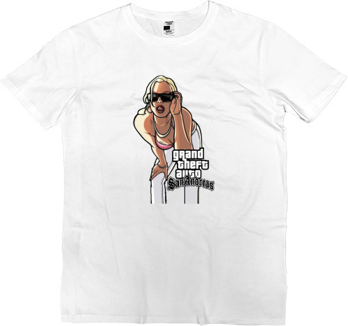 Men’s Premium T-Shirt - GTA 5 San Andreas 2 - Mfest