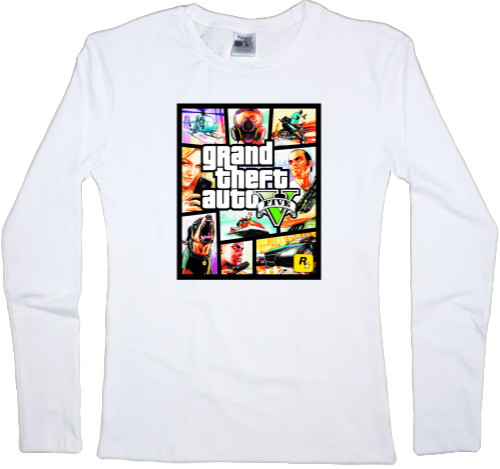 Women's Longsleeve Shirt - GTA 5 (6) - Mfest