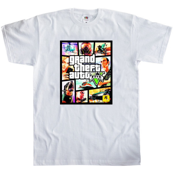 Kids' T-Shirt Fruit of the loom - GTA 5 (6) - Mfest