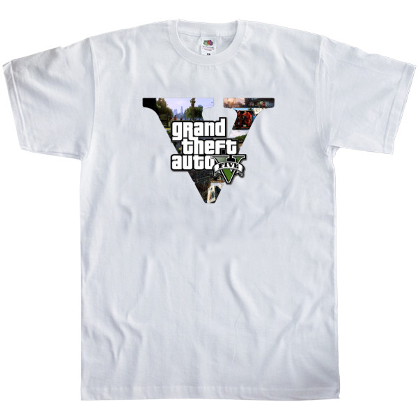 Kids' T-Shirt Fruit of the loom - GTA 5 (3) - Mfest