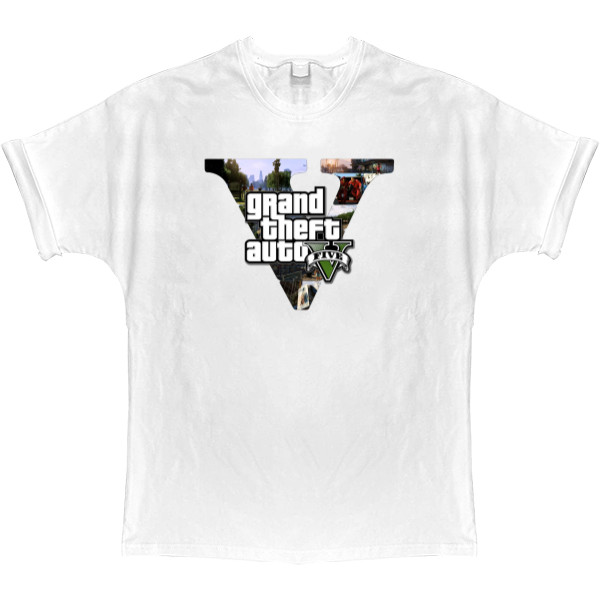 T-shirt Oversize - GTA 5 (3) - Mfest