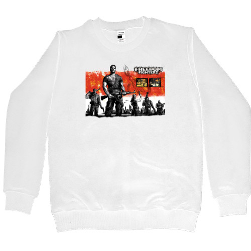 Women's Premium Sweatshirt - Freedom fighters (2) - Mfest