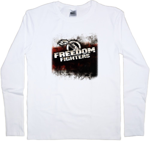 Men's Longsleeve Shirt - Freedom fighters (1) - Mfest