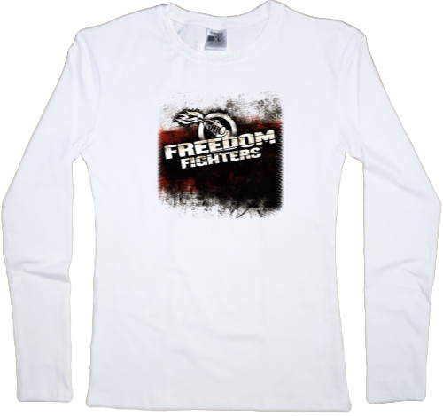 Women's Longsleeve Shirt - Freedom fighters (1) - Mfest