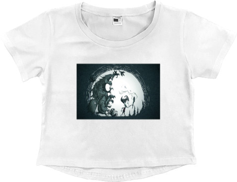 Women's Cropped Premium T-Shirt - Don’t Starve 24 - Mfest