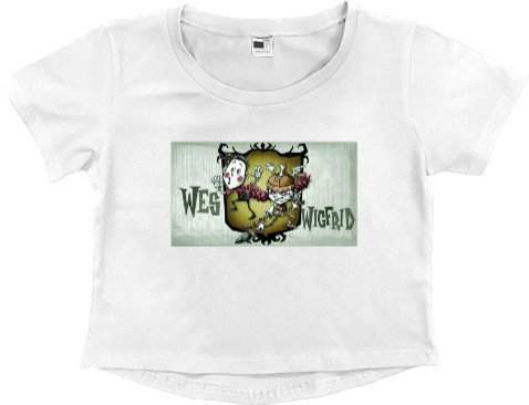 Women's Cropped Premium T-Shirt - Don’t Starve 8 - Mfest