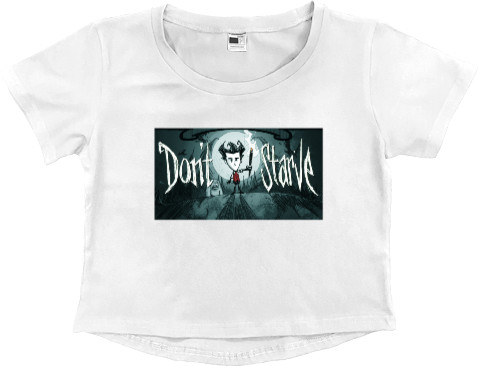 Women's Cropped Premium T-Shirt - Don’t Starve 7 - Mfest