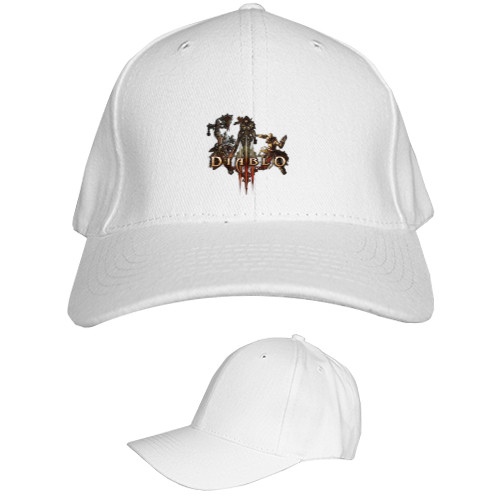 Kids' Baseball Cap 6-panel - Diablo 3 logo 4 - Mfest