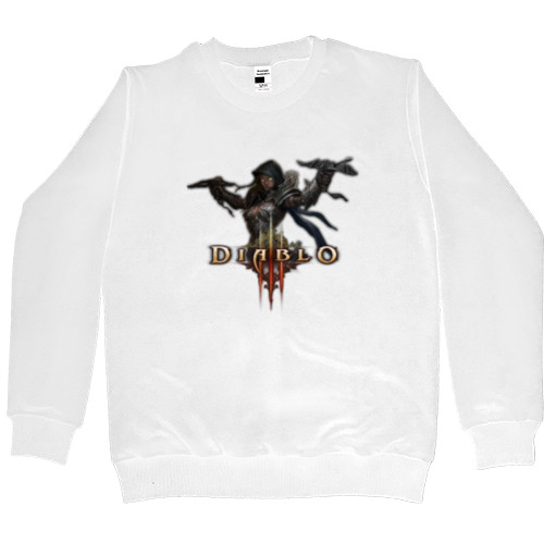 Men’s Premium Sweatshirt - Diablo 3 logo 3 - Mfest