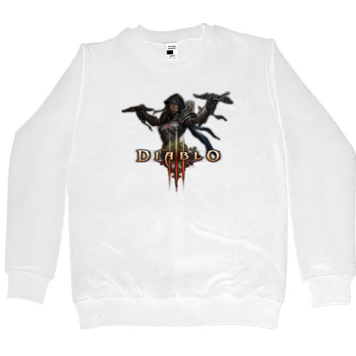 Women's Premium Sweatshirt - Diablo 3 logo 3 - Mfest